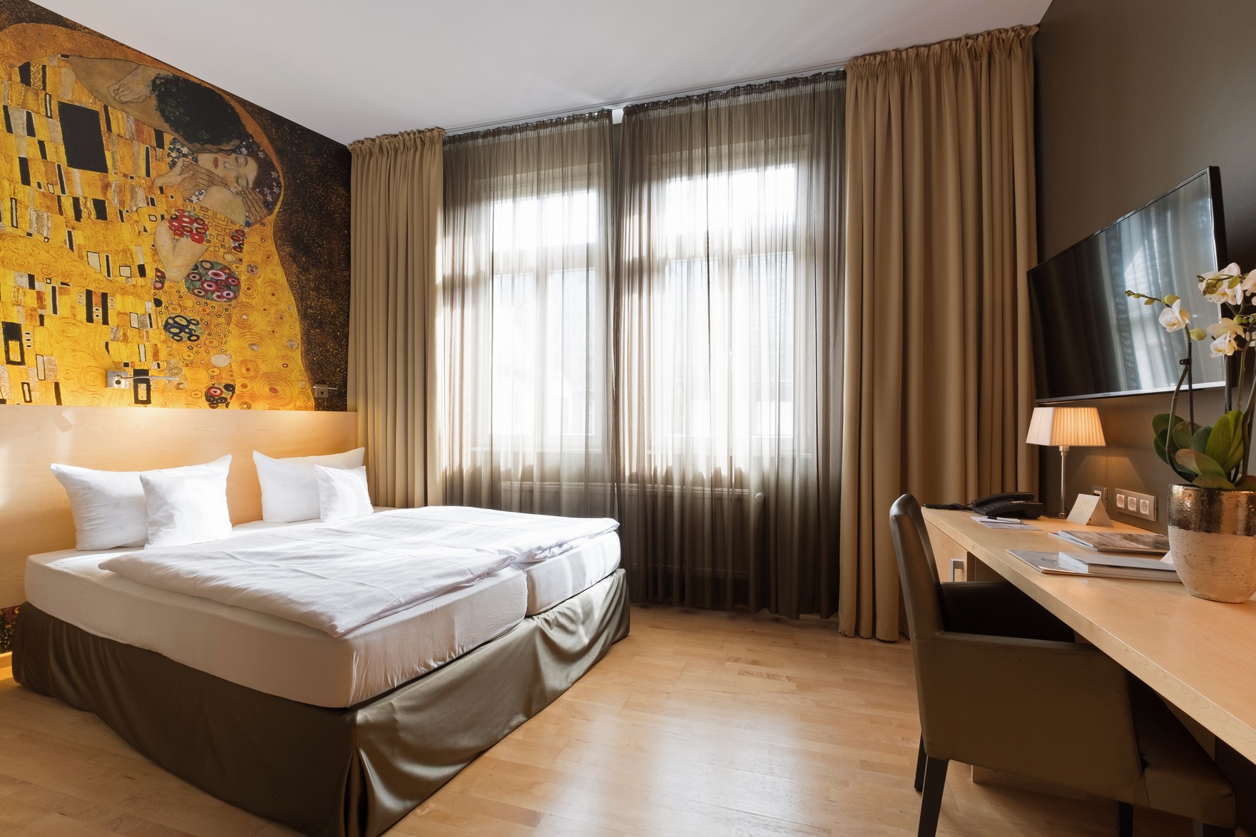 Z. 111 „Gustav Klimt“ Komfort-Doppelzimmer im Haupthaus