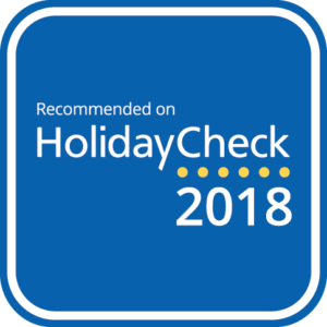 HolidayCheck 2018 - Das Romantik Jugendstilhotel Bellevue ist erneut "Recommended on HolidayCheck"