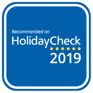 HolidayCheck 2019 - Das Romantik Jugendstilhotel Bellevue ist erneut "Recommended on HolidayCheck"